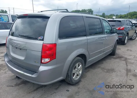 2013 Dodge Grand Caravan Sxt from USA, damaged, VIN 2C4RDGCG9DR611380